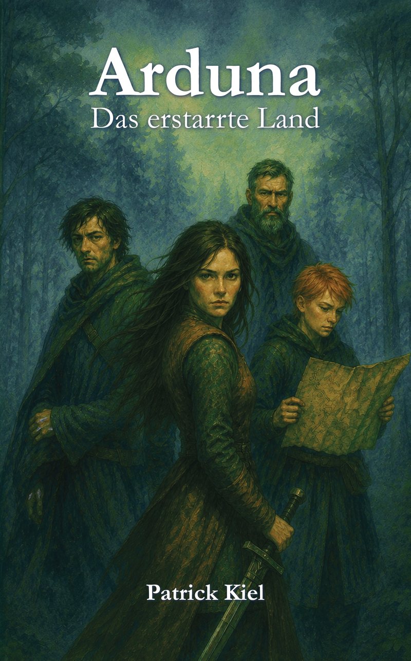 Buchcover Arduna – Das erstarrte Land von Patrick Kiel